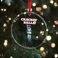 Funny Nutcracker Baseball Crystal Glass Ornament Crackin' Balls Baseball Players TS11
