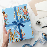 Funny Nutcracker Christmas Wrapping Paper Roll Let Us Get Crackin - Wonder Print Shop