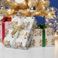 Funny Nutcracker Christmas Wrapping Paper Roll Let Us Get Crackin - Wonder Print Shop
