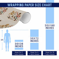 Funny Nutcracker Christmas Wrapping Paper Roll Let Us Get Crackin - Wonder Print Shop