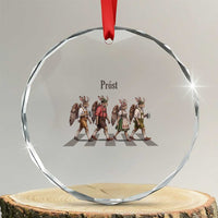 Funny Oktoberfest Wolpertinger Crystal Glass Ornament German Bavarian Beer Festival Heritage