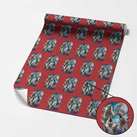 Funny Opossum Meme Wrapping Paper Roll Three Possum Screaming Under The Moon Weird Cursed Meme