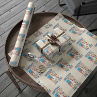 Funny Patriotic Duck Holding Firework Wrapping Paper Roll Funny Democracy Is Dying But Hey Nice Fireworks 4th Of July - Wonder Print Shop