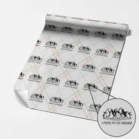 Funny Penguins Resist Protest Wrapping Paper Roll I Pefer My Ice Crushed