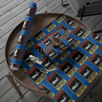 Funny Pilot Wrapping Paper Roll Warning May Spontaneously Talk About Airplanes - Wonder Print Shop