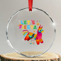 Funny Pinata Mexican Crystal Glass Ornament Let Us Fiesta TS14