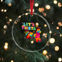 Funny Pinata Mexican Crystal Glass Ornament Let Us Fiesta TS14
