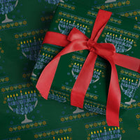 Funny Political Ugly Wrapping Paper Roll All I Want For Hanukkah Is A New President - Wonder Print Shop