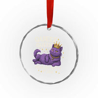Funny Queef Queen Cat Crystal Glass Ornament Hear My Kitty Purr Inappropriate Dirty Adult Humor Jokes TS11