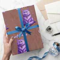 Funny Queef Queen Cat Wrapping Paper Roll Hear My Kitty Purr Inappropriate Dirty Adult Humor - Wonder Print Shop