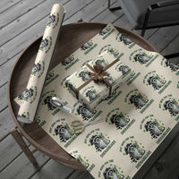 Funny Raccoon St Patricks Day Meme Wrapping Paper Roll Trash Panda Just Here For The Shenanigans