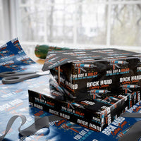 Funny Rock Hard Caulking Services Wrapping Paper Roll Offensive Embarrassing Inappropriate Adult Humor - Wonder Print Shop