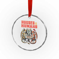 Funny Rpg Christmas Game Crystal Glass Ornament Houses And Humans Tabletop Game Xmas Dragon - Wonder Print Shop
