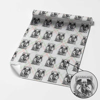 Funny Saint Michael Defeating Satan Wrapping Paper Roll Not Today Satan