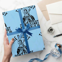 Funny Saint Patrick Wrapping Paper Roll The Paddy Don't Start Til I Walk In St Patrick's Day Humor - Wonder Print Shop