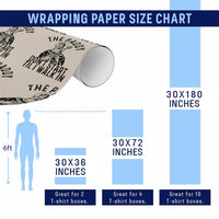 Funny Saint Patrick Wrapping Paper Roll The Paddy Don't Start Til I Walk In St Patrick's Day Humor - Wonder Print Shop