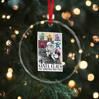 Funny Santa Claus The Xmas Eras Tours Crystal Glass Ornament TS09