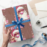 Funny Santa Says Womens Rights Wrapping Paper Roll Feminist Activist Christmas Gift - Wonder Print Shop