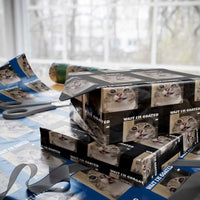 Funny Silly Cat Meme Wrapping Paper Roll Wait Im Goated