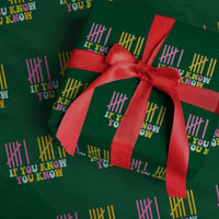 Funny Six Seven 6 7 Teen Slang Wrapping Paper Roll If You Know You Know Viral Meme - Wonder Print Shop