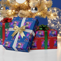 Funny Six Seven Claus Wrapping Paper Roll 67 Xmas Santa Meme Gen Alpha - Wonder Print Shop