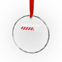 Funny Six Seven Crystal Glass Ornament Aura Energy at 67 Meme Gen Alpha Slang - Wonder Print Shop