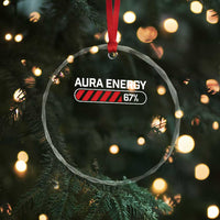 Funny Six Seven Crystal Glass Ornament Aura Energy at 67 Meme Gen Alpha Slang TS10
