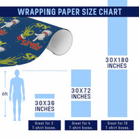 Funny Six Seven Xmas Wrapping Paper Roll 67 Meme Xmas Santa Elf Hand Gen Alpha - Wonder Print Shop