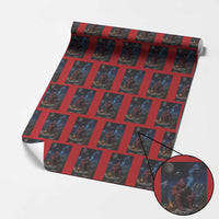 Funny Smoking Bigfoot Wrapping Paper Roll Vintage Cigarette Sasquatch UFO Cryptid Meme - Wonder Print Shop