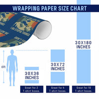 Funny Snowmobile Wrapping Paper Roll Don't Follow Me I Do Stupid Things Winter Sport - Wonder Print Shop