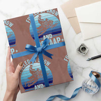 Funny Snowmobile Wrapping Paper Roll Fueled By Snow And Braaap Winter Sports - Wonder Print Shop