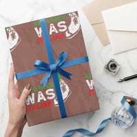 Funny St Patrick Was Italian Wrapping Paper Roll St Patrick's Day Italian Pinched Fingers Shamrock - Wonder Print Shop