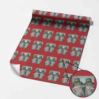 Funny St Patricks Day Cats Drinking Beer Meme Wrapping Paper Roll