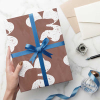 Funny St Patricks Day Dinosaur Shamrock Wrapping Paper Roll