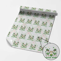 Funny St Patricks Day Goose Drinking Beer Wrapping Paper Roll Goose Bump