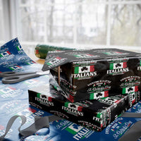 Funny St Patrick's Day Italian Wrapping Paper Roll Everyone Is A Little Irish On St Patrick's Day - Wonder Print Shop