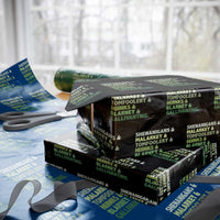 Funny St Patricks Day Shenanigans Malarkey Tomfoolery Hijinks Blarney Gallivanting Wrapping Paper Roll