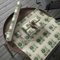 Funny St Patricks Day Six Seven Meme Wrapping Paper Roll Irish American Gift