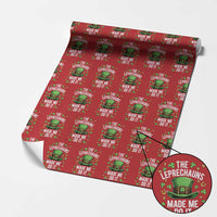 Funny St Patricks Day The Leprechauns Made Me Do It Wrapping Paper Roll