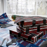 Funny Stepdad Wrapping Paper Roll Step Daughter Bonus Step Dad Fathers Day - Wonder Print Shop