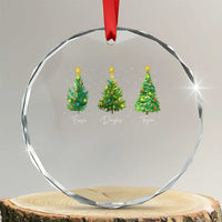 Funny Subtle FDT Resist Christmas Crystal Glass Ornament Fraser Douglass Trojan Xmas Tree TS11