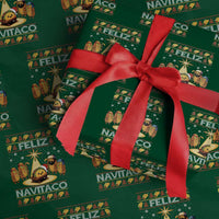 Funny Tacos Christmas Nativity Scene Wrapping Paper Roll Feliz Navitaco Mexican Food - Wonder Print Shop