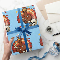 Funny Thanksgiving Nurse Turkey Wrapping Paper Roll Fall RN - Wonder Print Shop