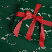 Funny Thanksgiving Turkey Wishbone Wrapping Paper Roll Make A Wish Chicken Turkey - Wonder Print Shop