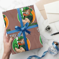 Funny The Irish We Don't Always Win But We Always Fight Wrapping Paper Roll - Wonder Print Shop