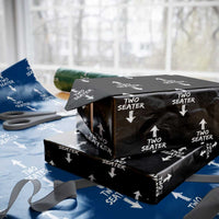 Funny Two Seater Wrapping Paper Roll Dirty Adult Humor Offensive Gag - Wonder Print Shop