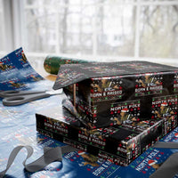 Funny Ugly Christmas Wrapping Paper Roll Fresh North Pole Born and Raised Prince - Wonder Print Shop