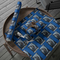 Funny Werewolf Meme Unhinged Wrapping Paper Roll I Got That Dog In Me