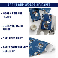 Funny Whatever Life Throws At You Duck And Let It Hit Someone Else Wrapping Paper Roll - Wonder Print Shop