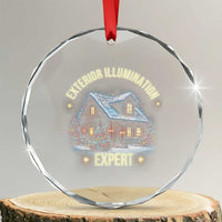 Funny Xmas Crystal Glass Ornament Exterior Illumination Expert Christmas Lights Home TS09